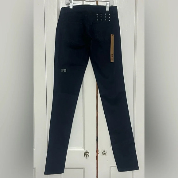 Ksubi Super Skinny Zip Jeans in SQUAWK RINSE - Picture 7 of 7